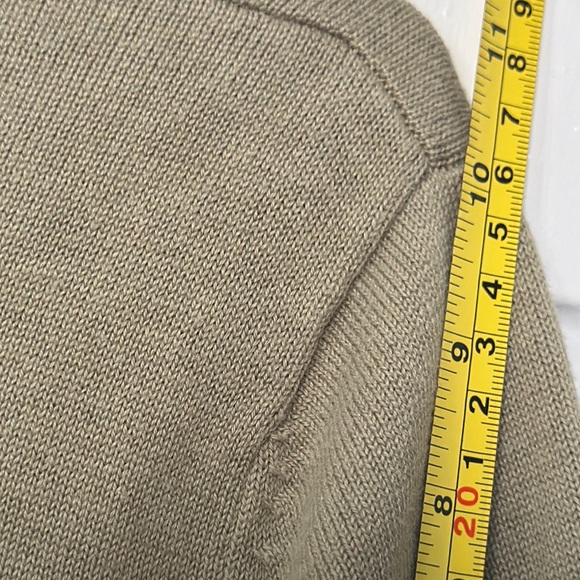 Emporio Armani Green V-Neck Short Sleeve T-Shirt - Picture 16 of 16